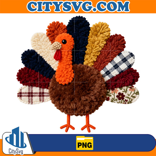 Thanksgiving-Turkey-Crochet-Png