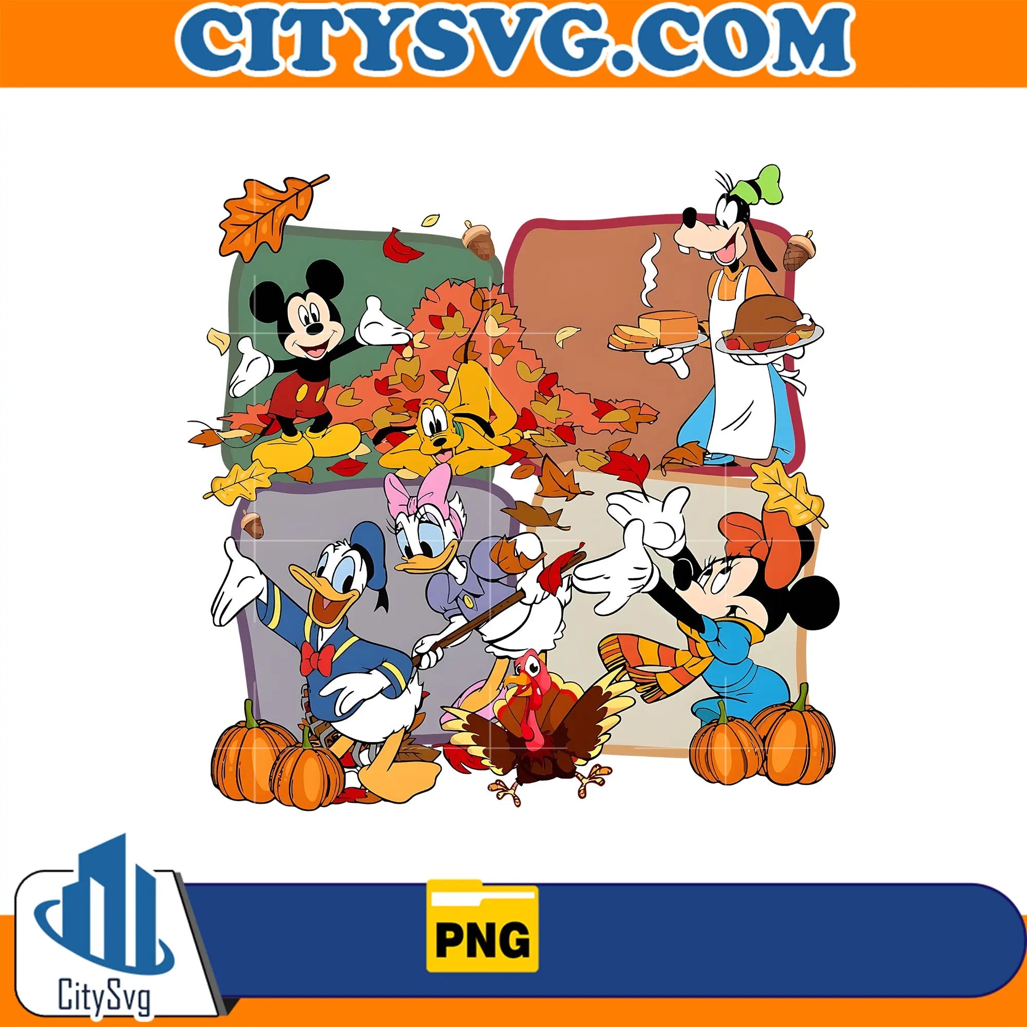 Thanksgiving Mouse And Friends Png – CITYSVG