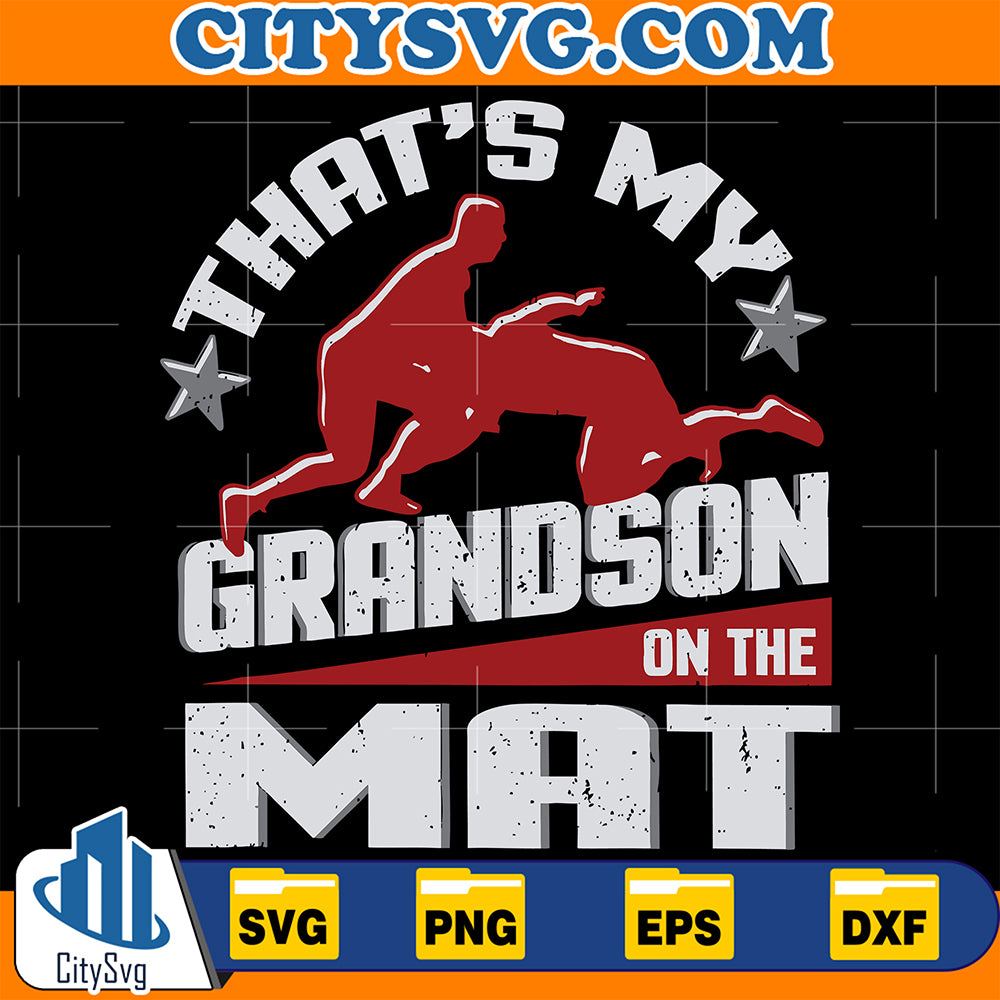 ThatsMyGrandsonOnTheMatSvg