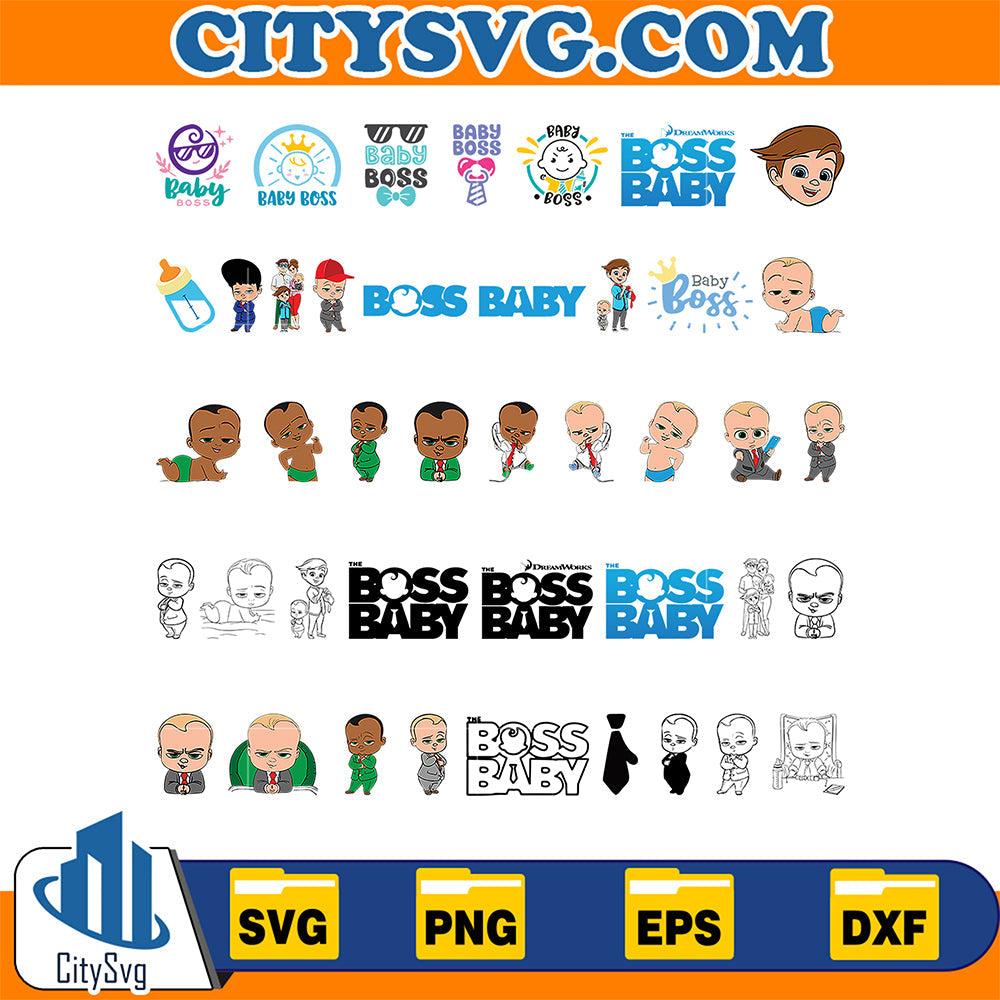The-Boss-Baby-Svg-Bundle
