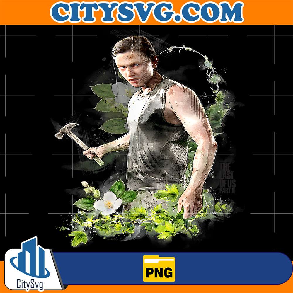 The-Lastof-Us-Part-II-Abby-Anderson-Floral-Watercolor-Png