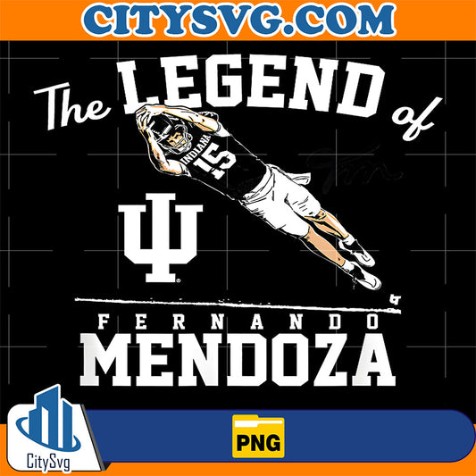 The-Legend-Of-Fernando-Mendoza-Indiana-Hoosiers-Football-Png