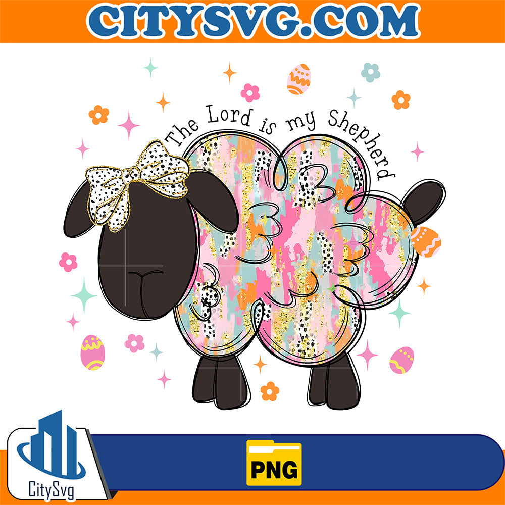 The-Lord-Is-My-Shepherd-Png-Christian-Easter-Lamb-Png-Religious-Faith-Sheep-Png