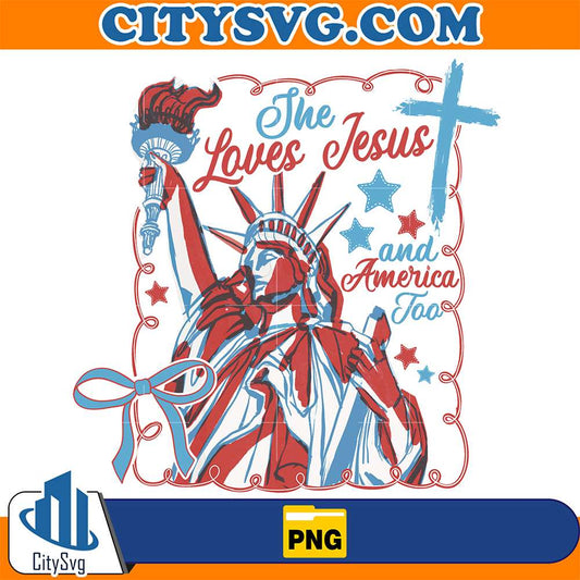 The-Loves-Jesus-And-America-Too-Png