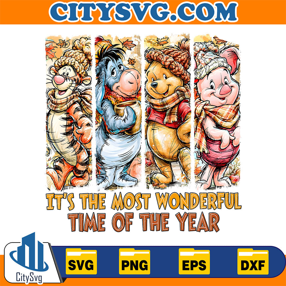 The-Most-Wonderful-Time-Of-The-Year-Pooh-Svg
