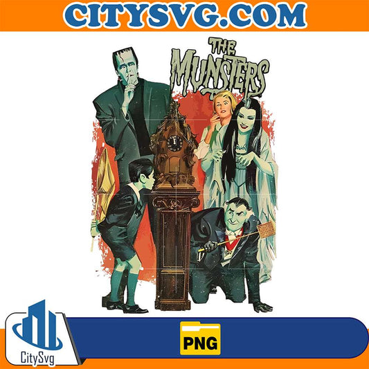 The-Munster-Tv-Series-Halloween-Party-Png
