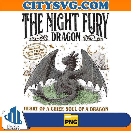 The-Night-Fury-Dragon-Heart-Of-A-Chief-Soul-Of-A-Dragon-Png