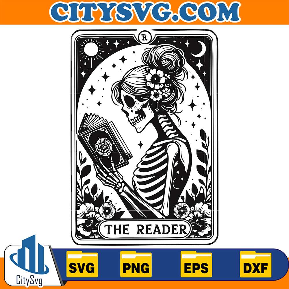 The-Reader-Tarot-Card-Svg