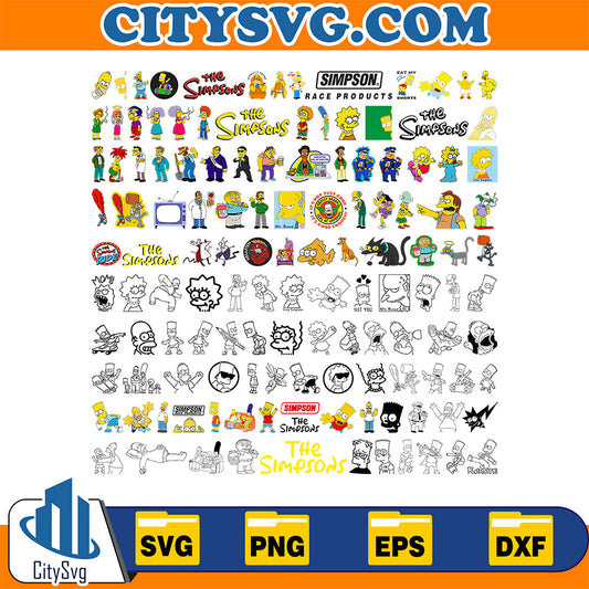 The-Simpsons-Bundle-Svg