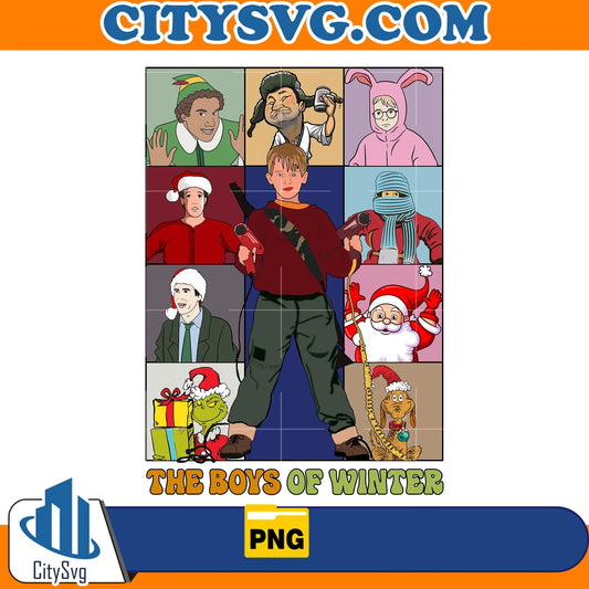 TheBoysOfWinterChristmasMoviePng