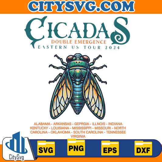 The Cicadas Reunion Tour Svg