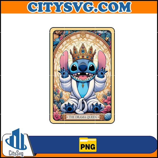 TheDramaQueenFunnyTarotCardPng