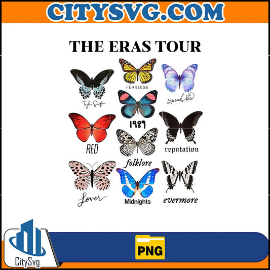 TheErasTourButterflyPng