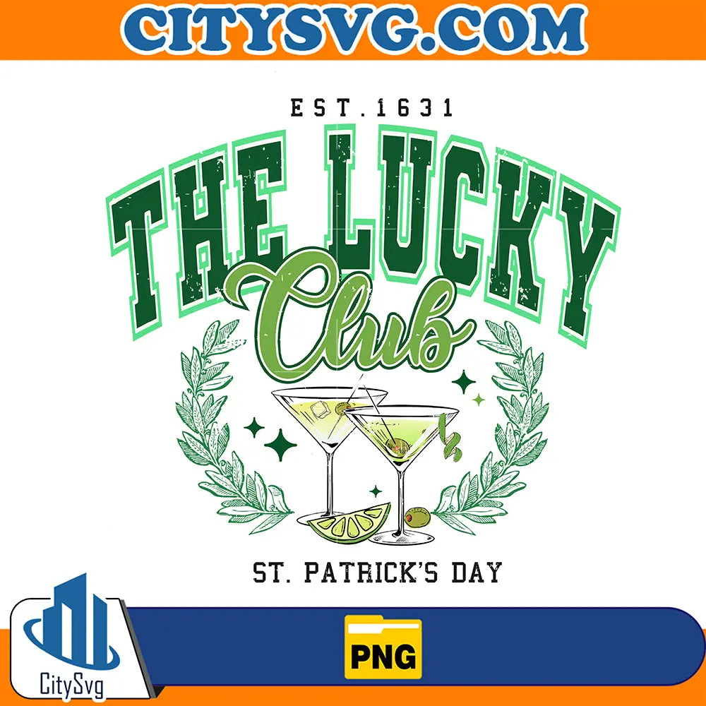 TheLuckyClubStPatricksDayEst1631Png
