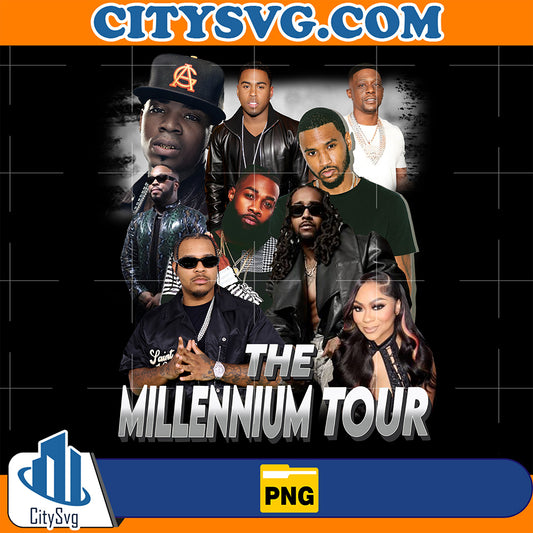 TheMillenniumTour2025PngDesign