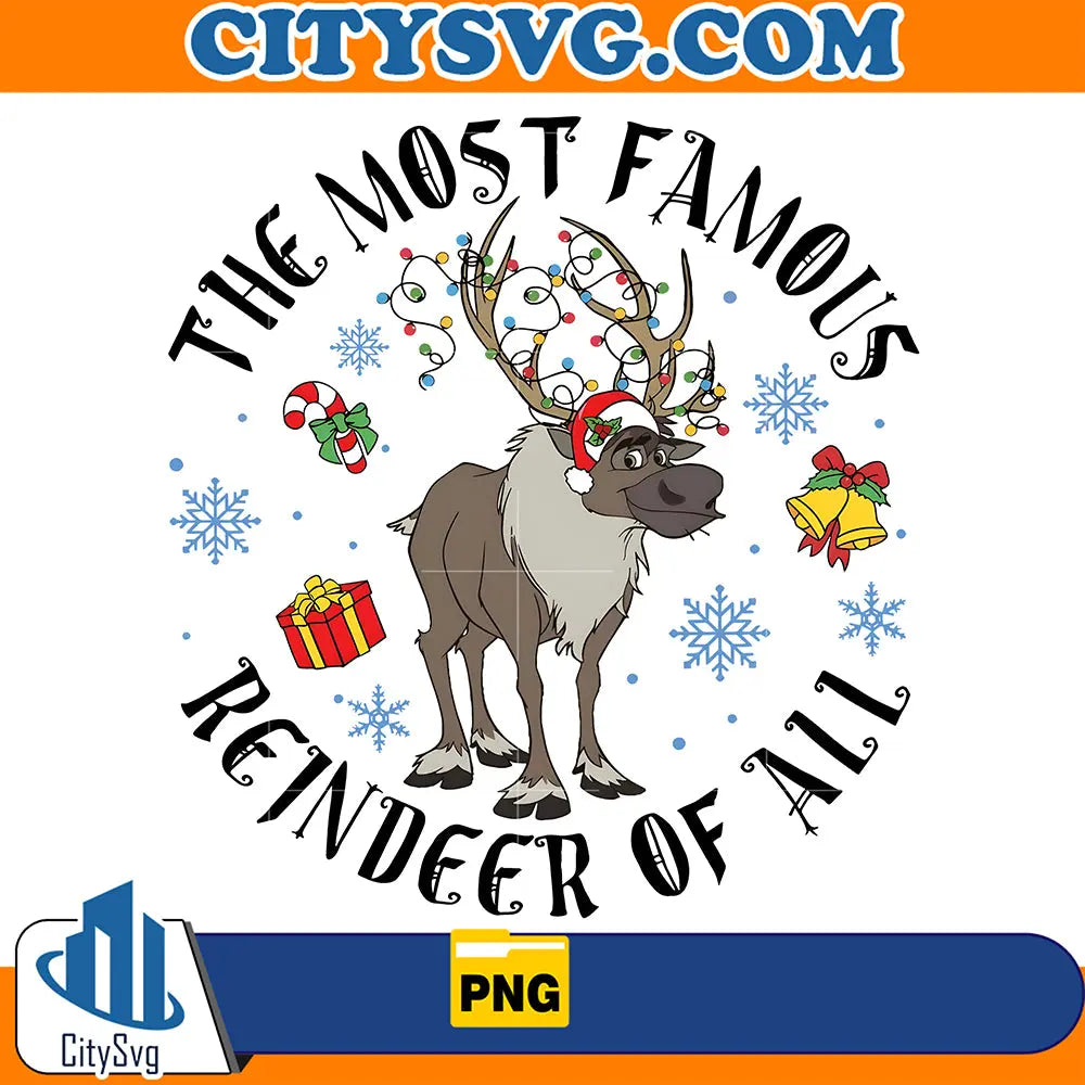 TheMostFamousReindeerOfAllChristmasPng