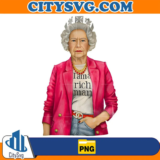 TheQueenisaRichManPaperPng