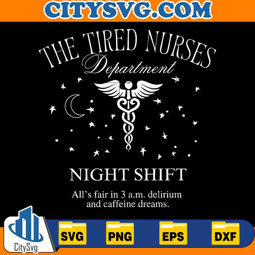 TheTiredNursesNightShiftSvg