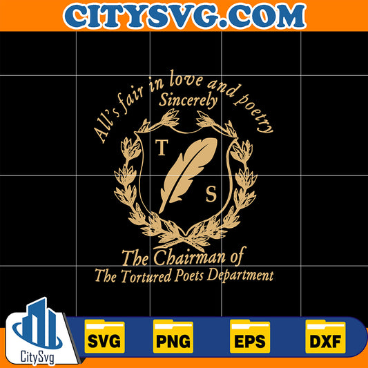 TheTorturedPoetsDepartmentSvg