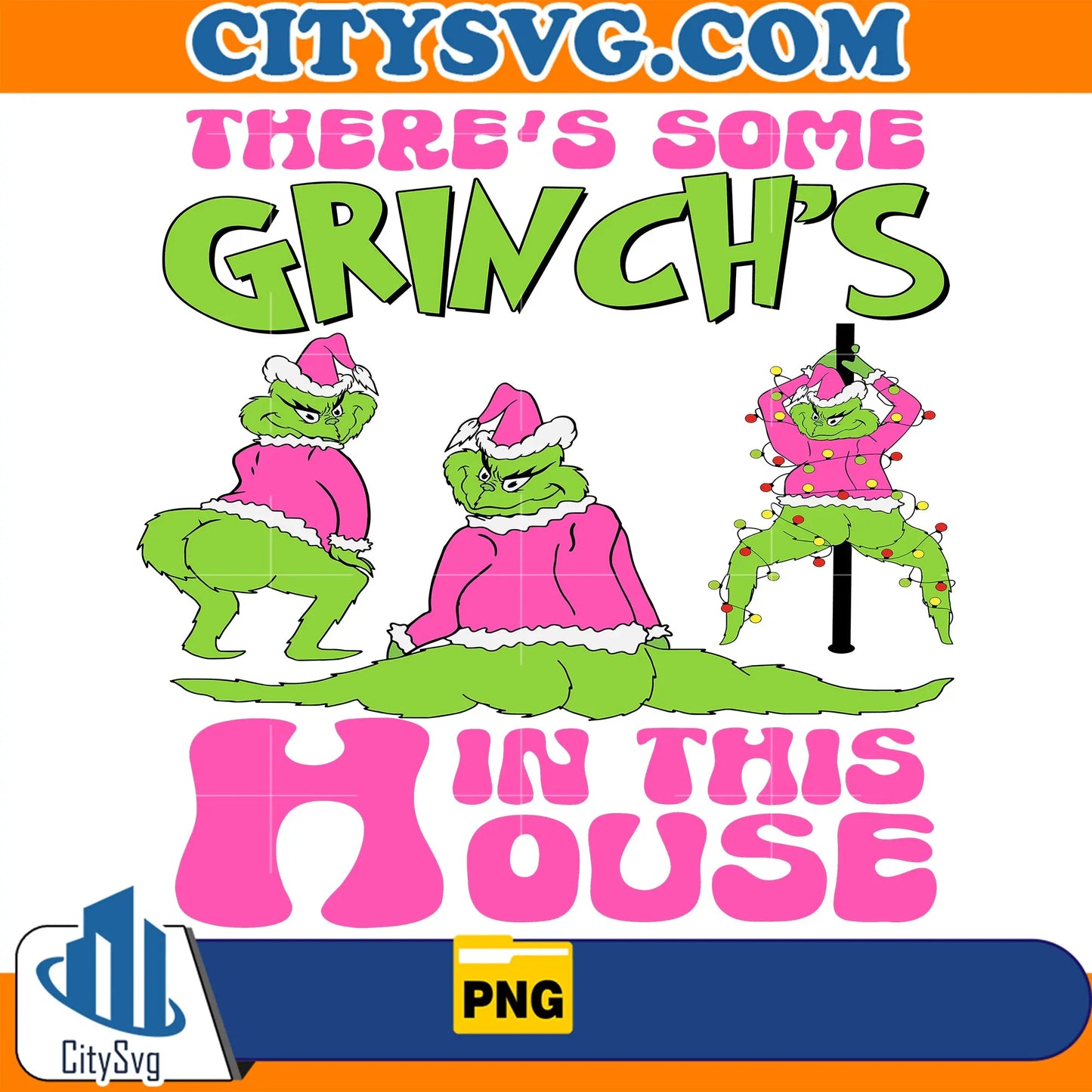 There_sSomeGrinch_sInThisHouseChristmasPng