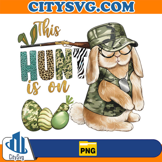 This-Hunt-Is-On-Png-Camo-Bunny-Easter-Png-Military-Easter-Bunny-Png