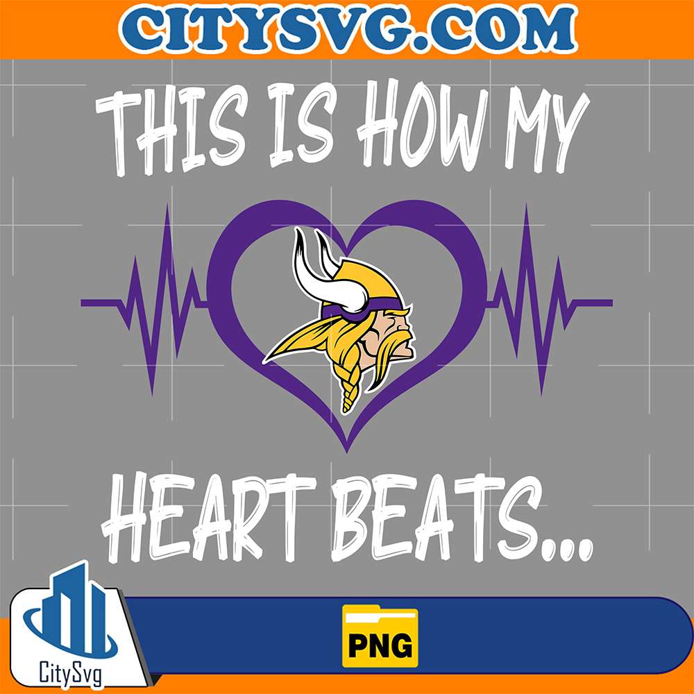This-Is-How-My-Heart-Beats-Minnesota-Vikings-Png