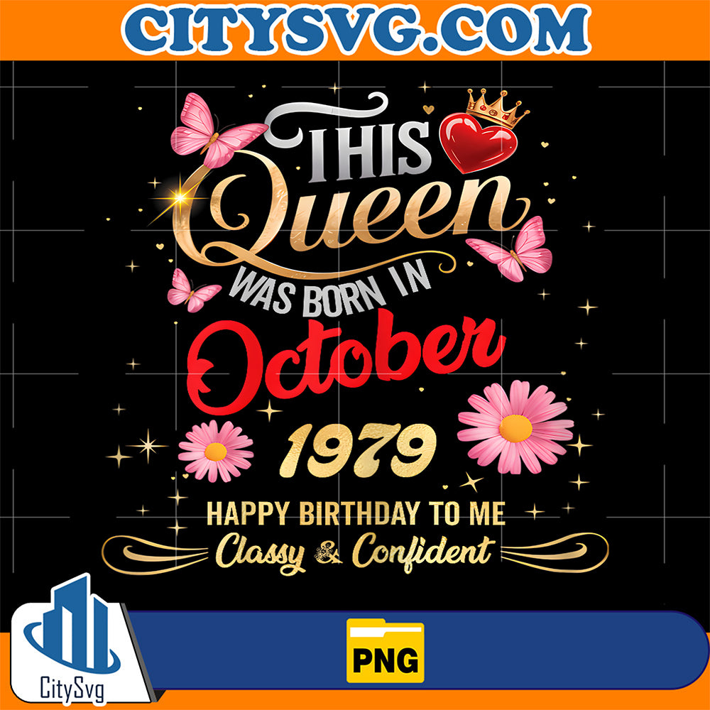 This-Queen-Was-Born-In-October-1979-October-1979-Birthday-Png
