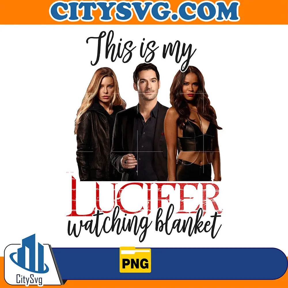 ThisIsMyLuciferWatchingBlanketPlainPng