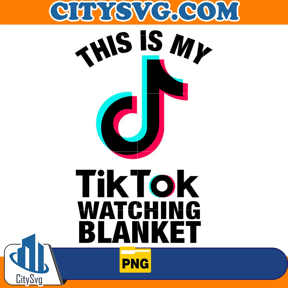 ThisIsMyTikTokWatchingBlanketPlainPng