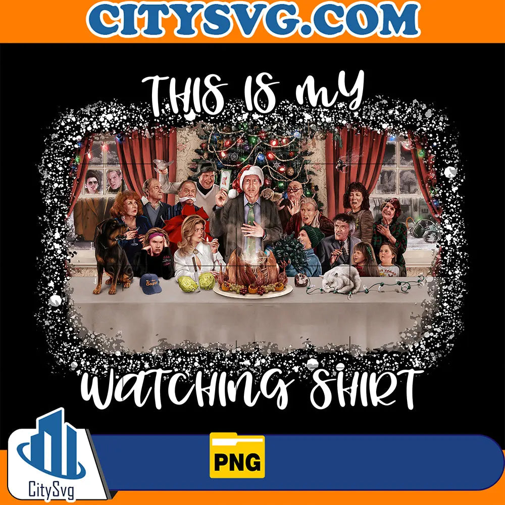 ThisIsMyWatchingShirtChristmasPng