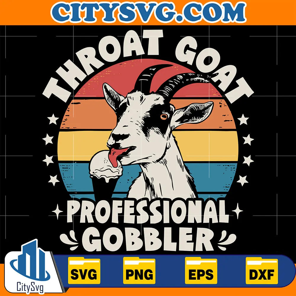 Throat Goat Svg – CITYSVG