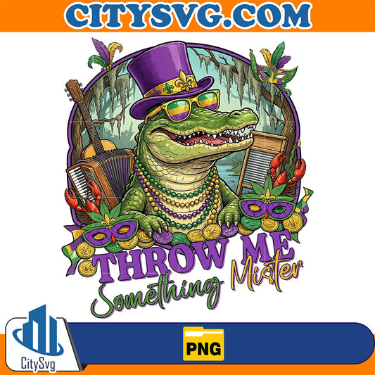 Throw-Me-Something-Mister-Mardi-Gras-Png-Mardi-Gras-Alligator-Beads-Mask-Png