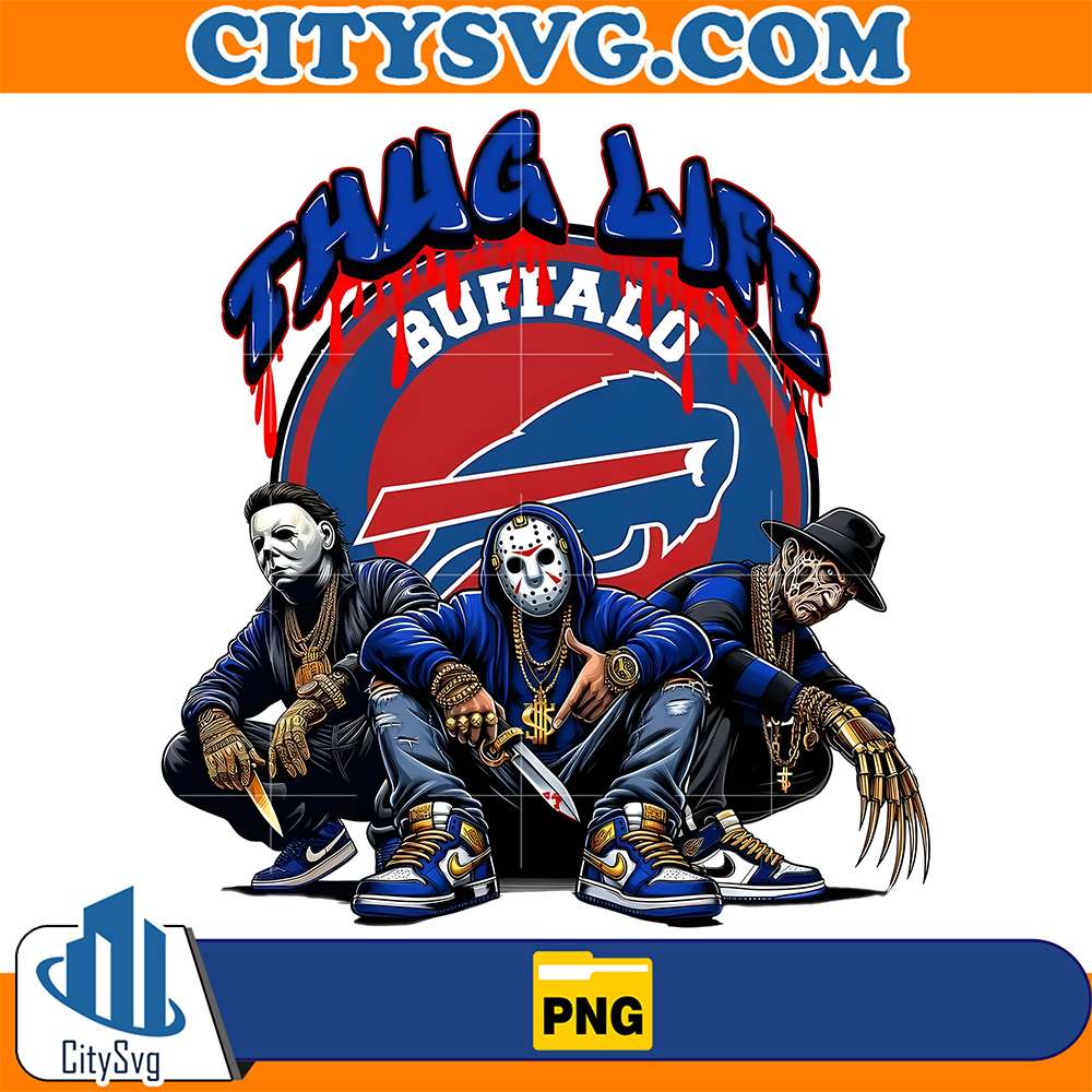 Thug-Life-Buffalo-Horror-Movies-Png