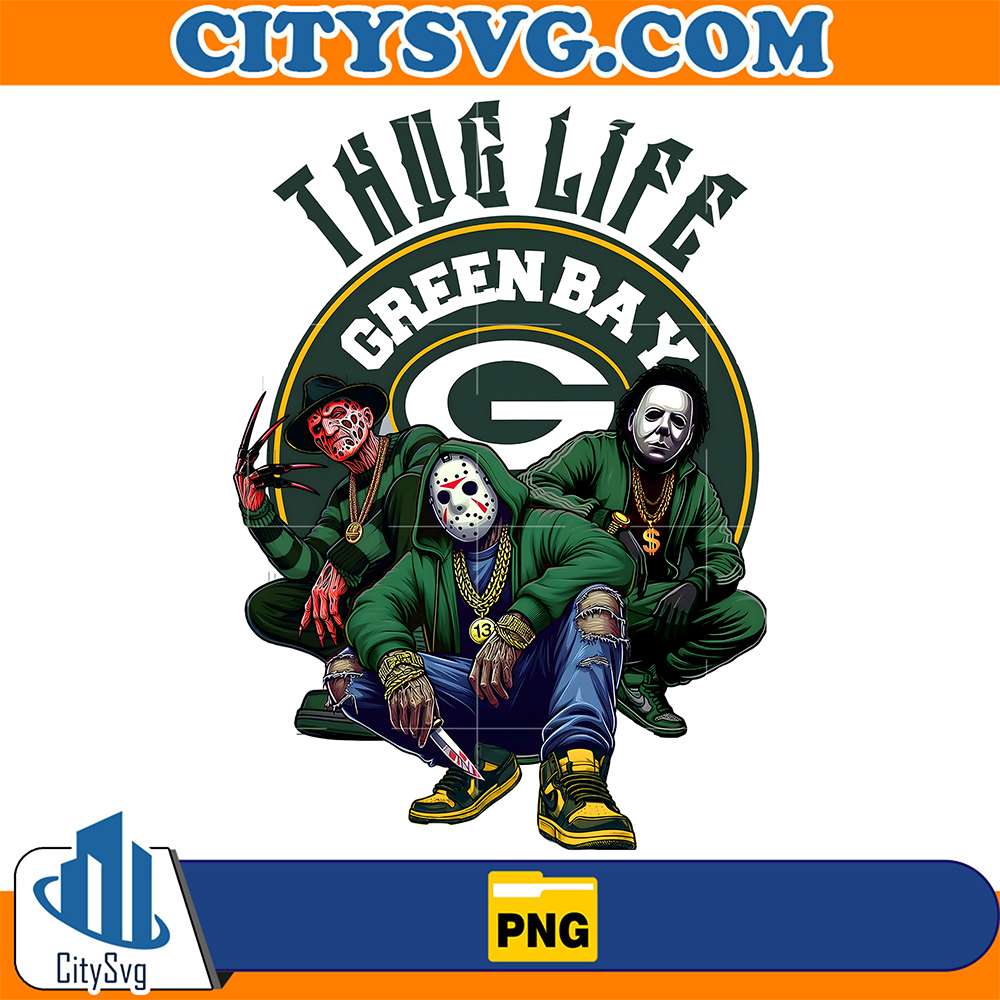 Thug-Life-Green-Bay-Packers-Png