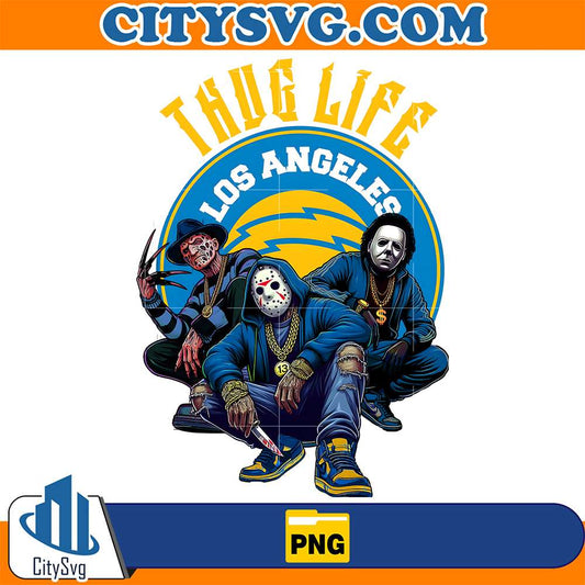 Thug-Life-Los-Angeles-Chargers-Png