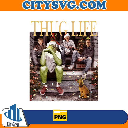 Thug Life Grinch Png CitySvg