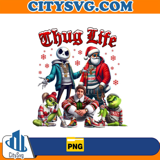 ThugLifeGrinchChristmasPng