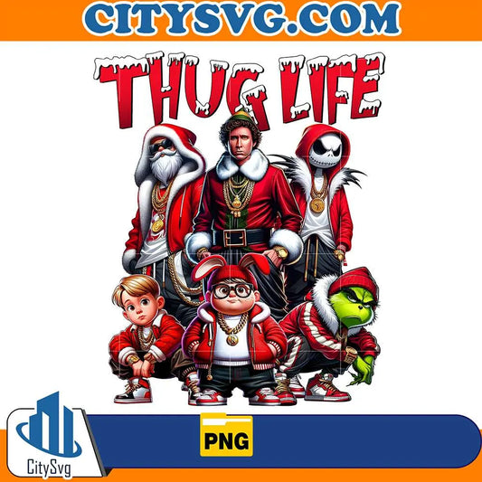 ThugLifeMovieFriendsChristmasPng