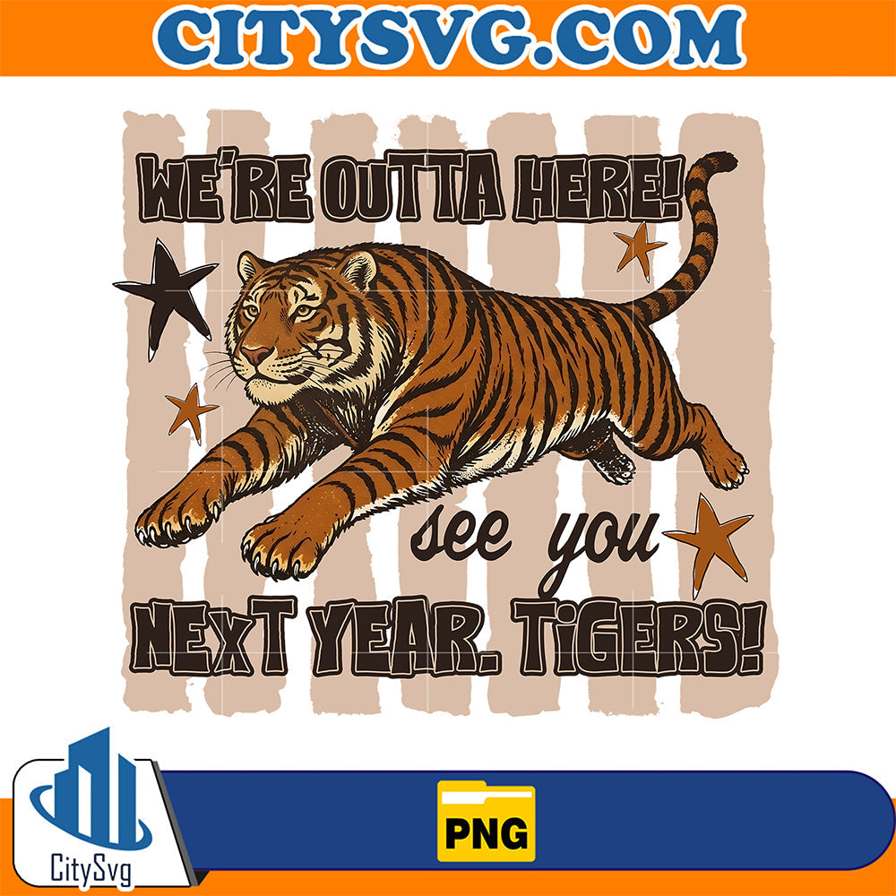 Tiger-Mascot-Last-Day-of-School-Png