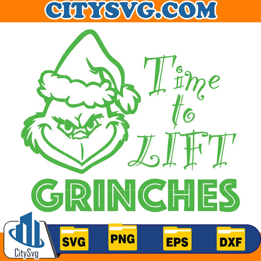 TimeToLiftGrinchesSvg