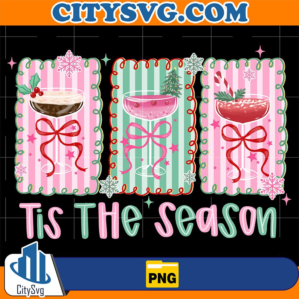 Tis-The-Season-Pink-Blue-Preppy-Png