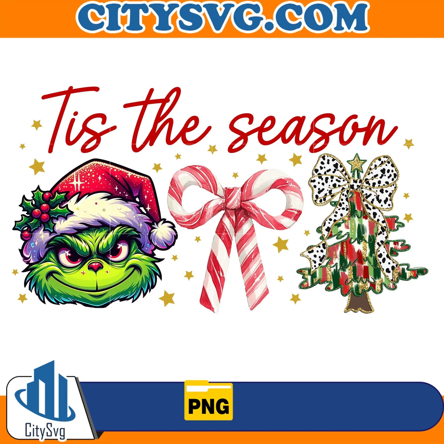 TisTheSeasonGrinchChristmasPng