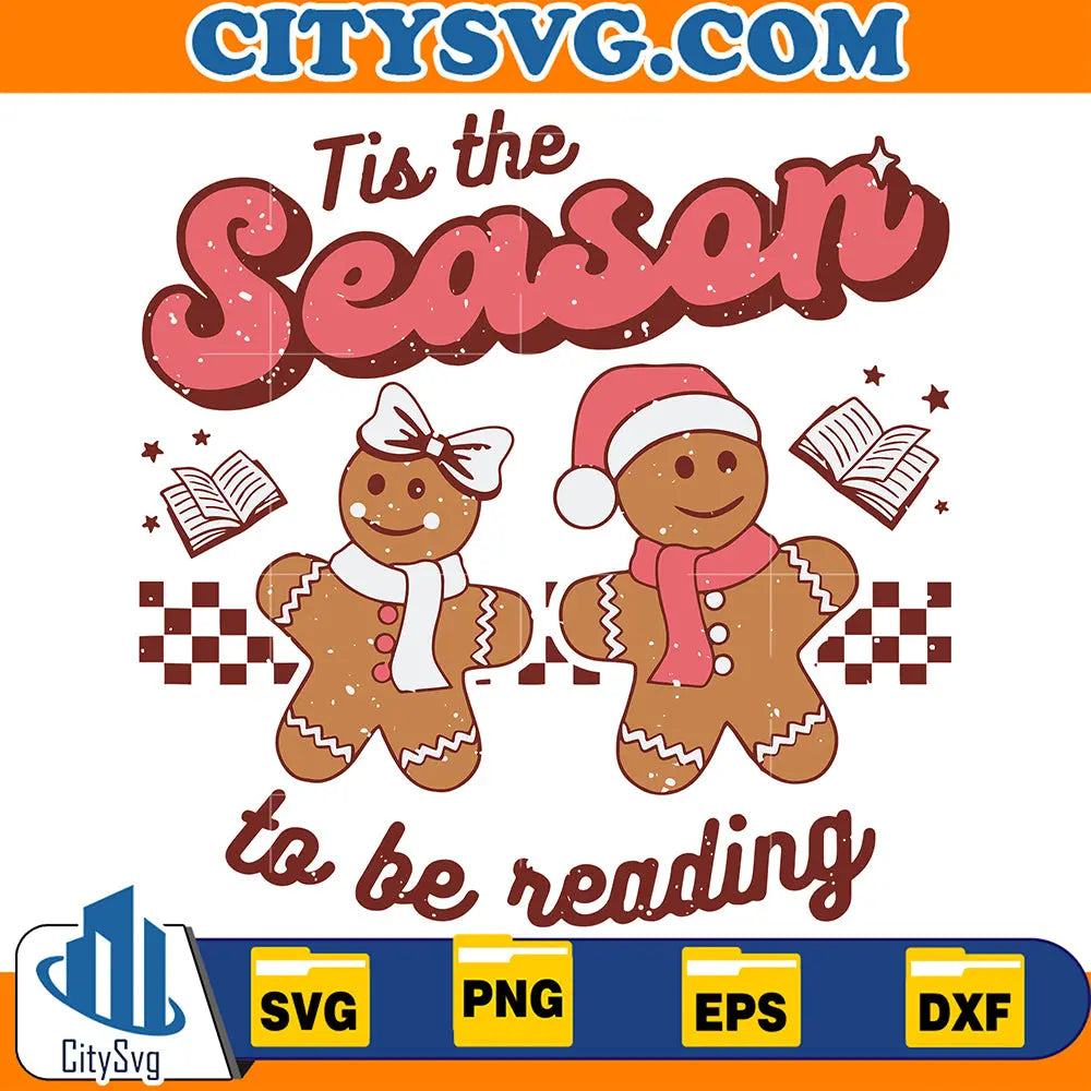 TisTheSeasonToBeReadingSvg