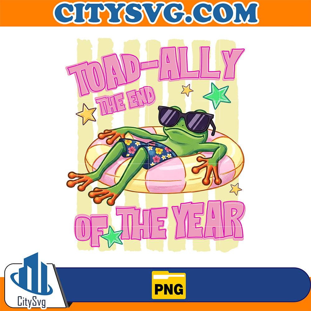 Toad-Ally-The-End-Of-The-Year-Frog-Png