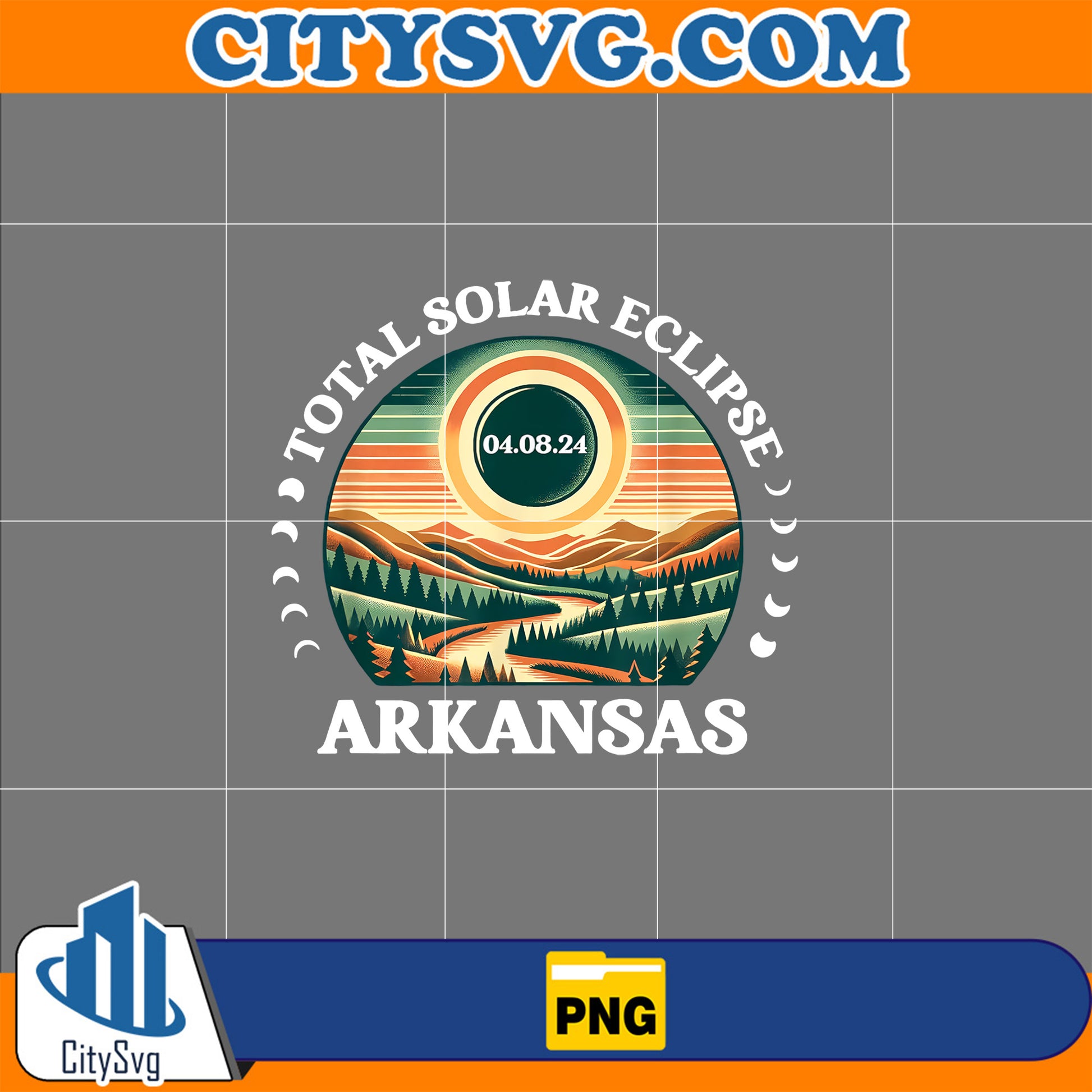 Total Solar Eclipse Arkansas Png