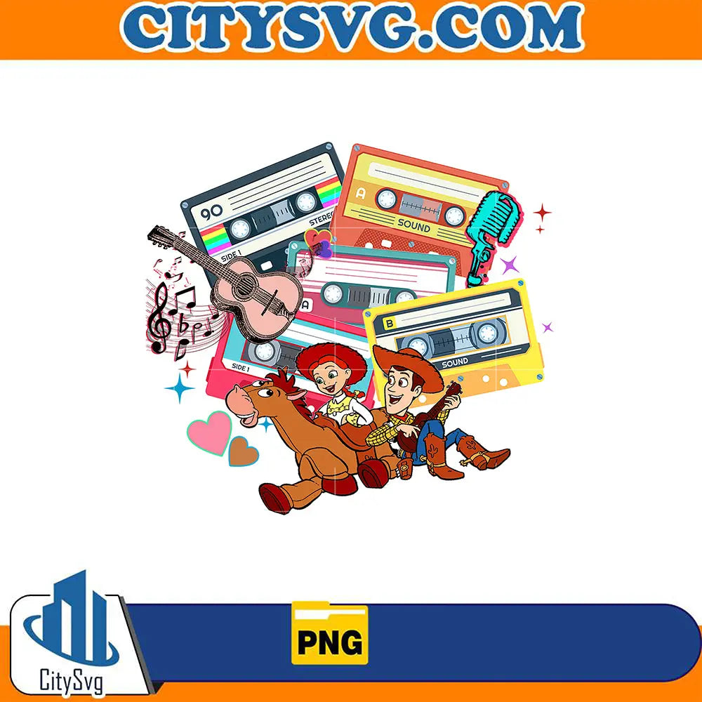 ToyStoryCassetteTapesPng