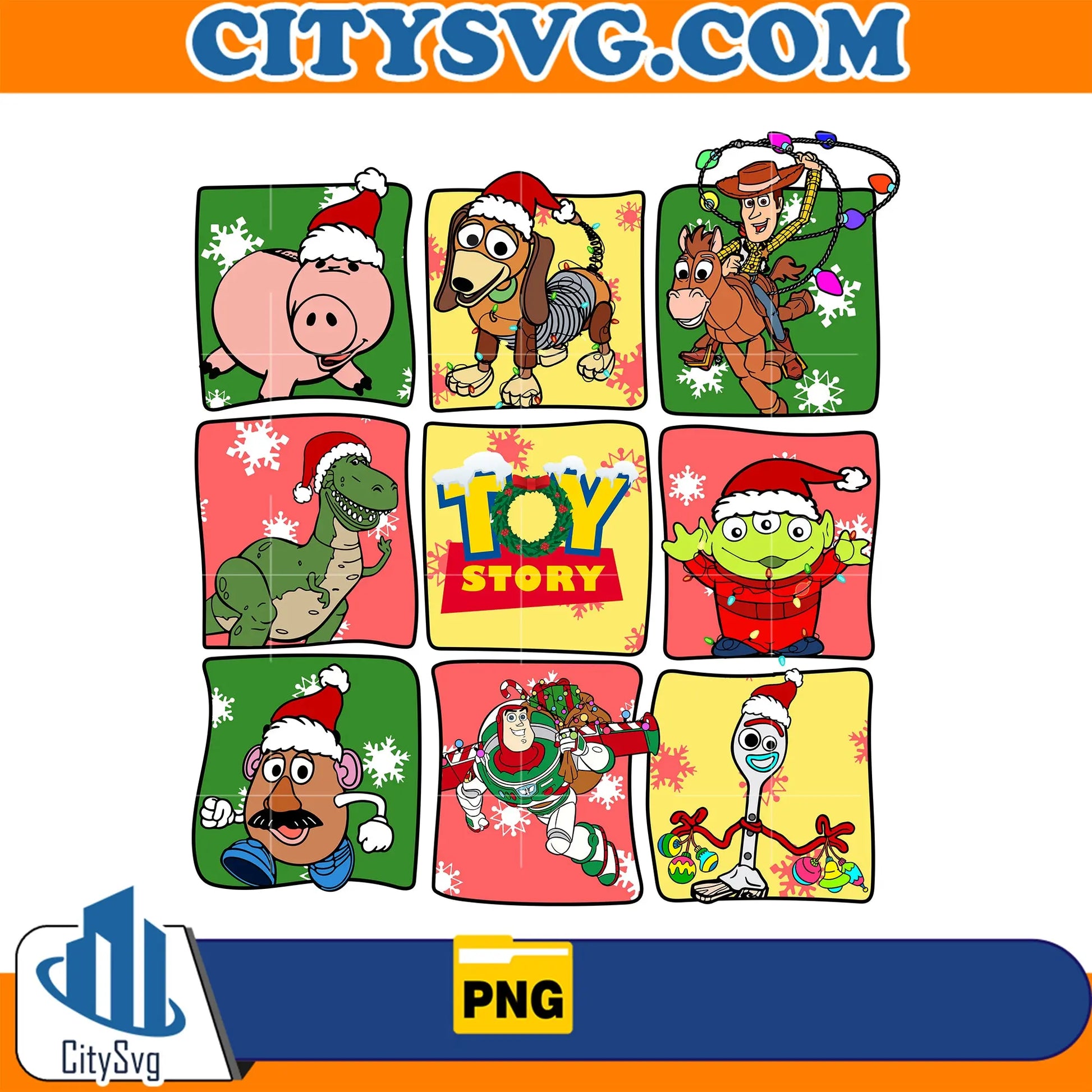 ToyStoryFriendsChristmasPng