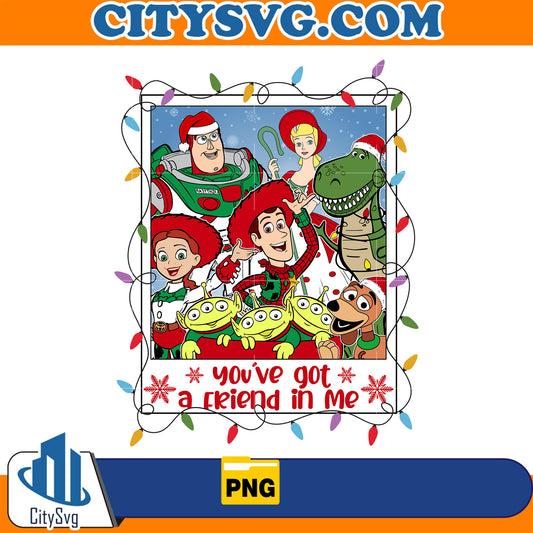 ToyStoryMerryXmasYou_veGotAFriendInMeChristmasPng