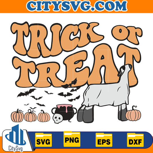 Trick or Treat Halloween Svg