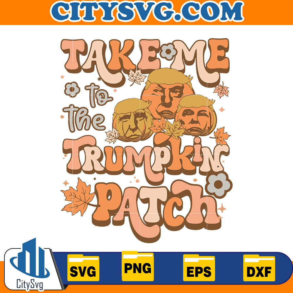 Take me to the trumpkin patch Svg